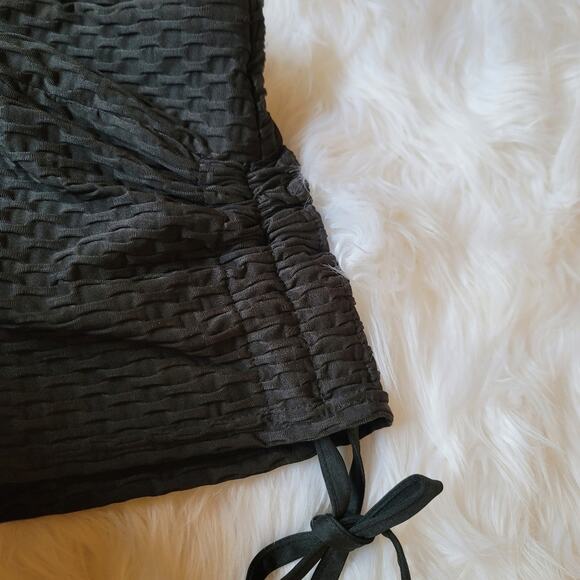 Scrunch Booty Shorts Small Workout Booty Lifting Black NEW - Picture 8 of 8